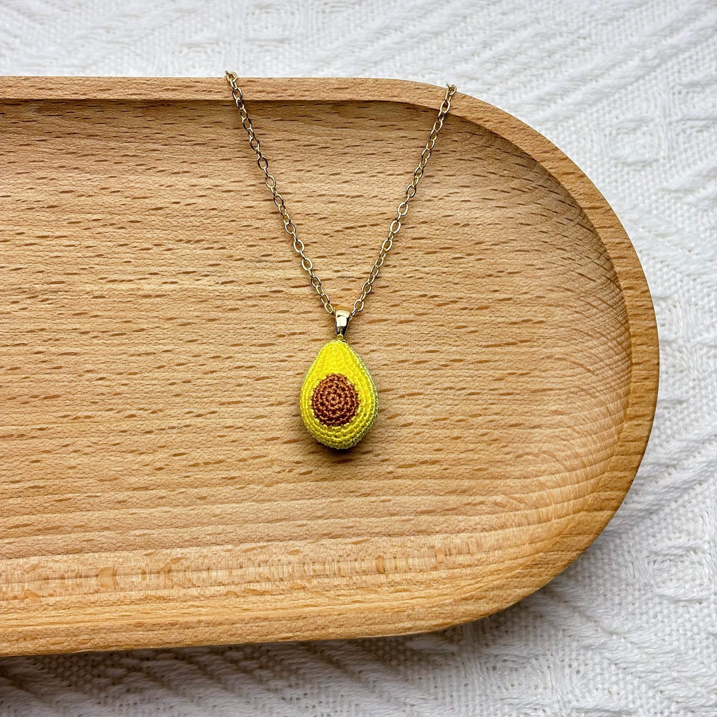Micro-crochet Avocado
