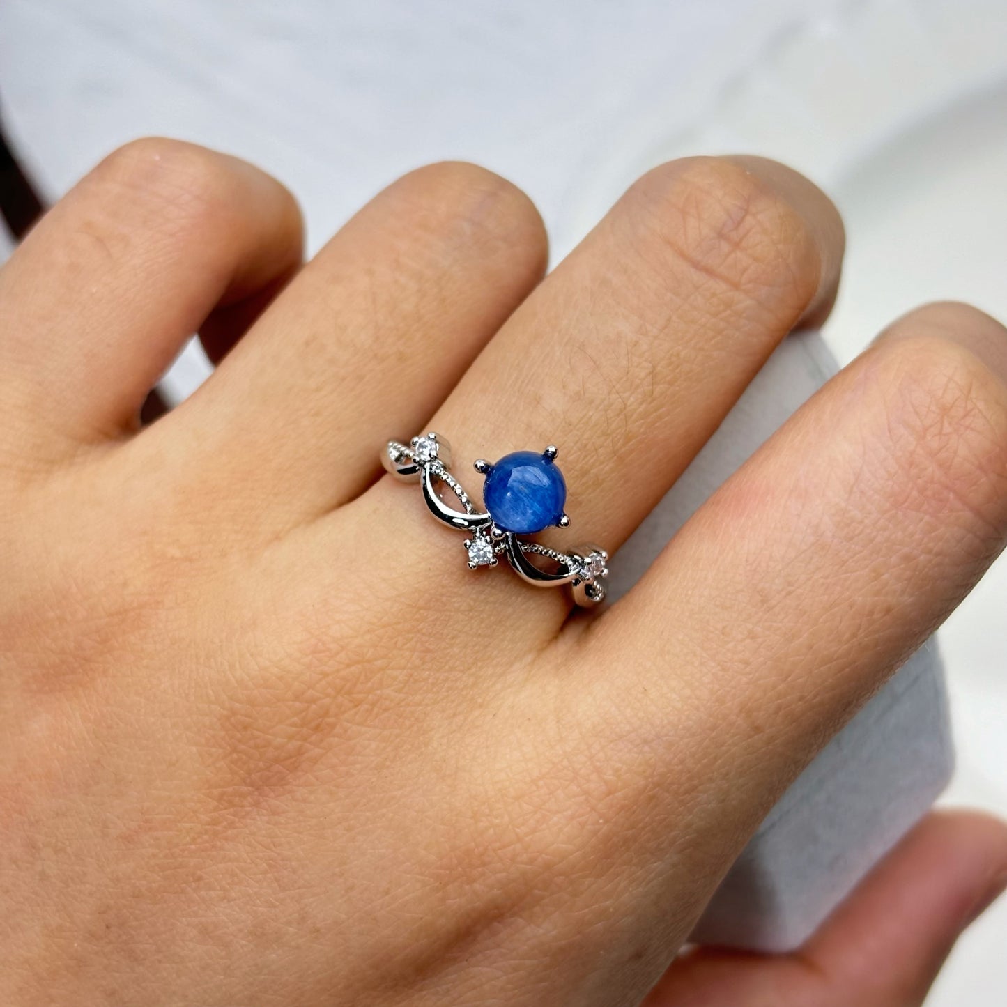 Royal Blue Kyanite Ring
