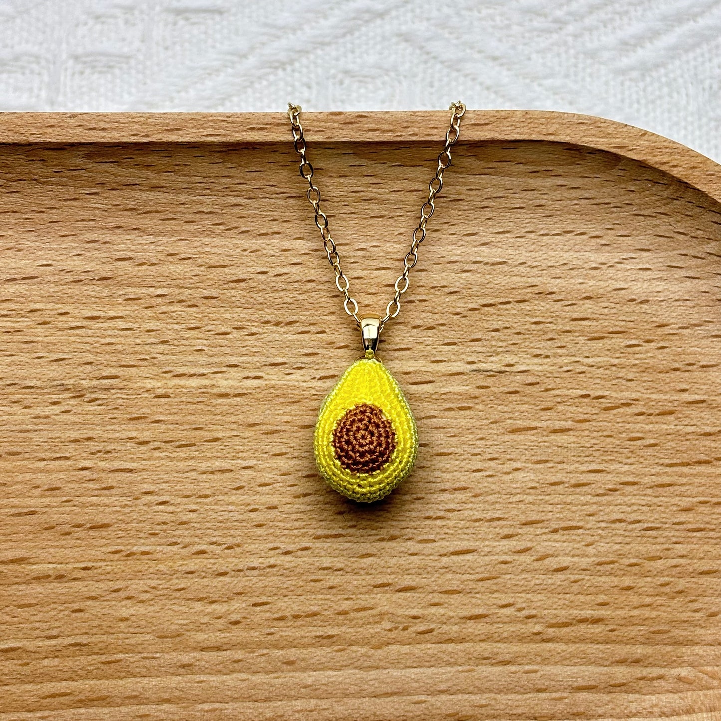 Micro-crochet Avocado