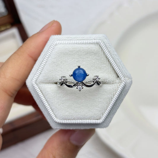 Royal Blue Kyanite Ring