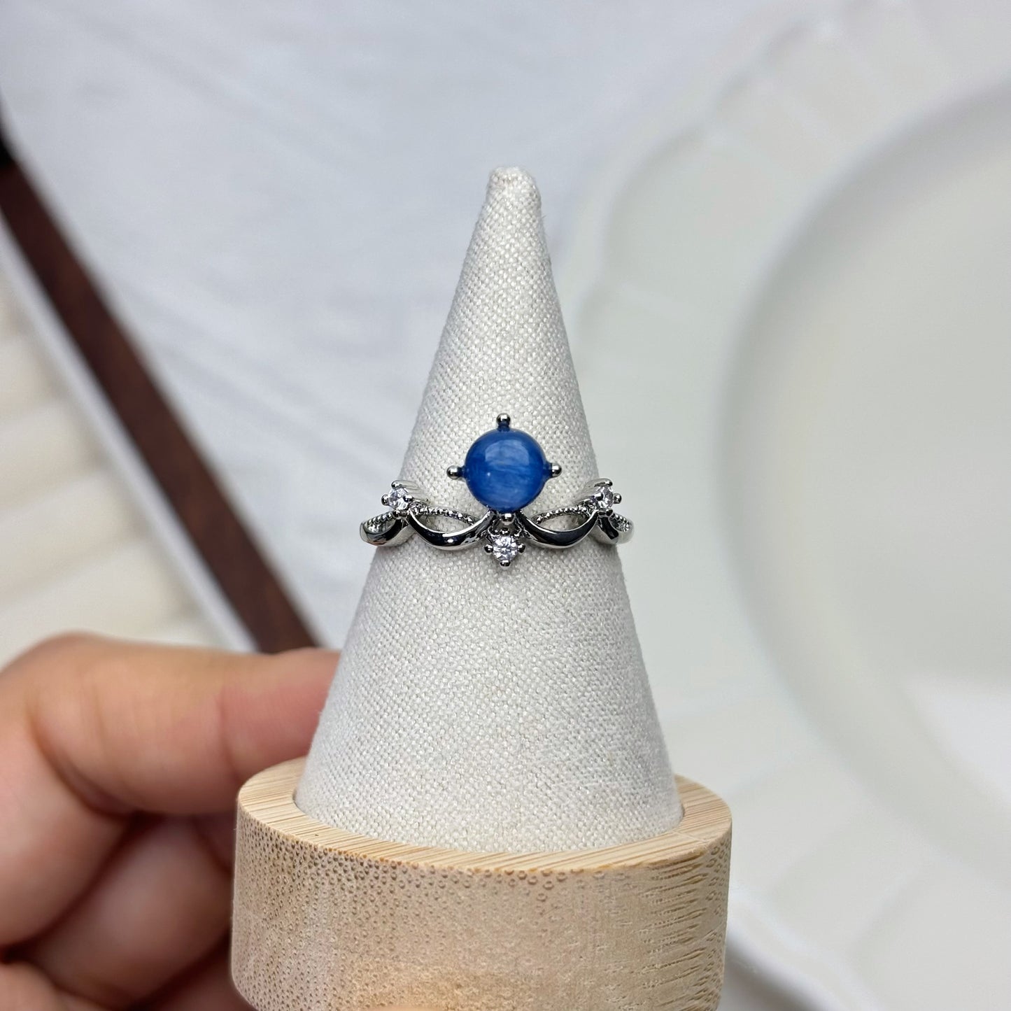 Royal Blue Kyanite Ring
