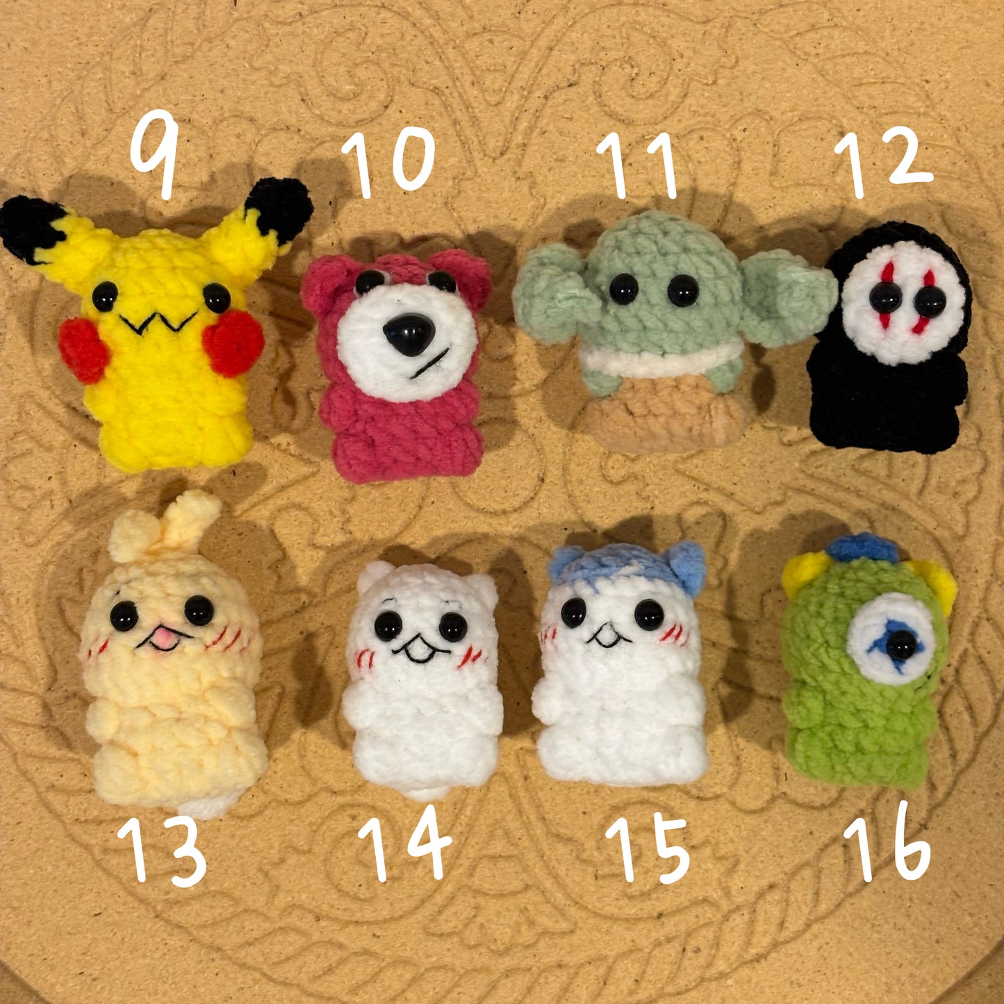 Crochet Gummy Characters